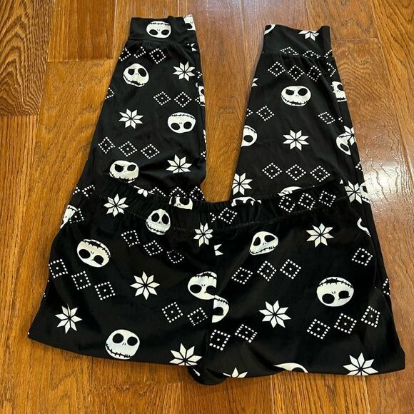 Nightmare before Christmas Jack skeleton size L sleep joggers - Picture 2 of 6
